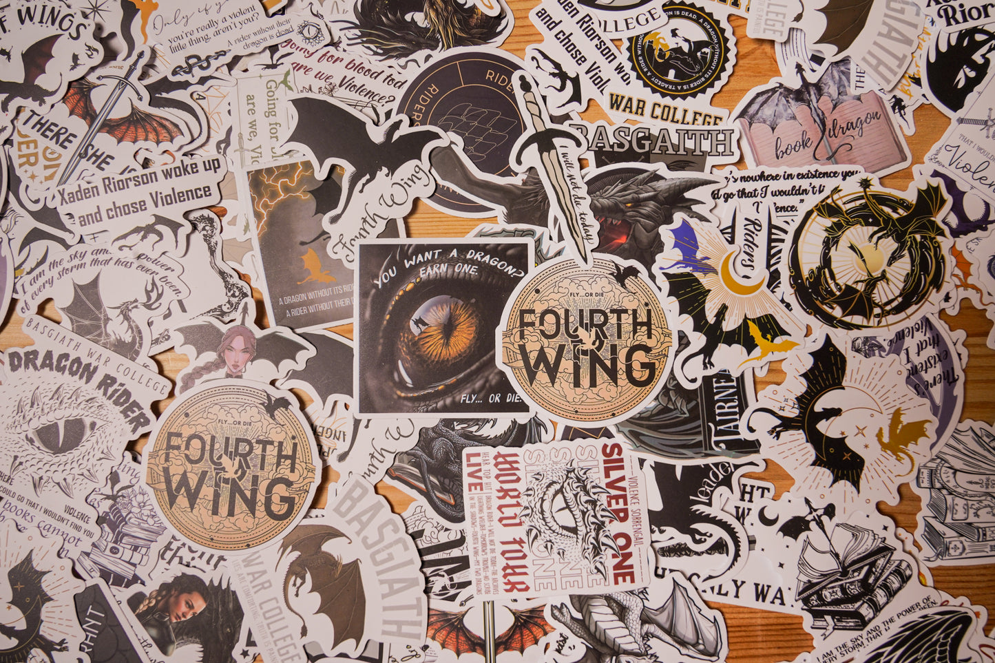 Fourth Wing Stickers