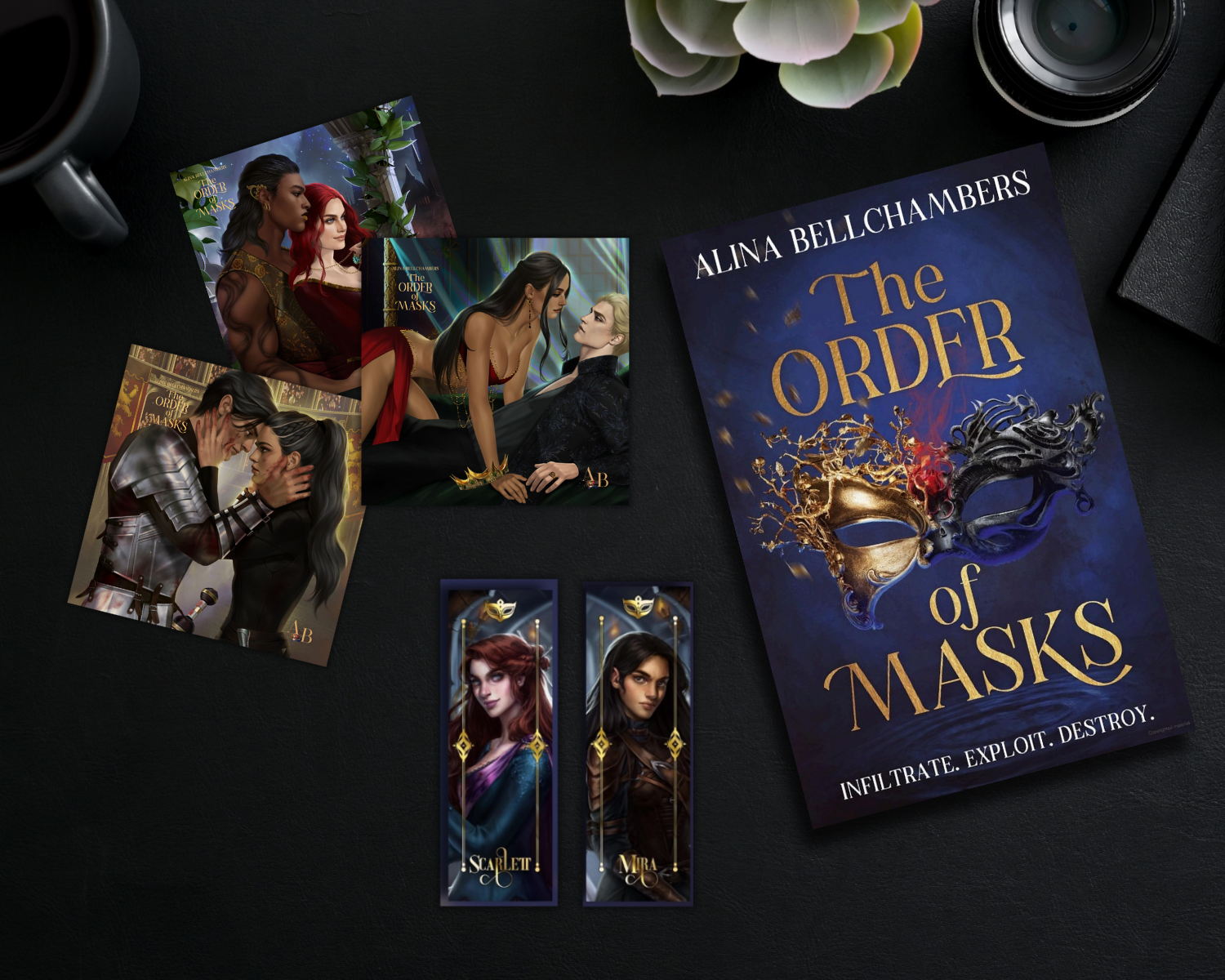 THE ORDER OF MASKS by Alina Bellchambers